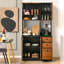 Armoire de rangement autoportante 4 portes Ebern Designs