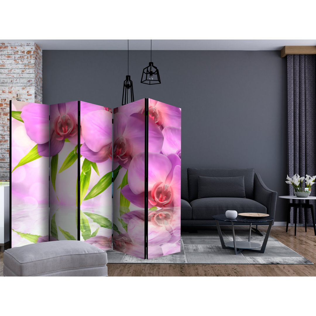 Paravent Orchid Spa II mit 5 Paneelen