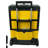 Stalwart Portable Tool Box with Wheels Stackable 3-in-1 Tool Chest Foldable Comfort Handle and Latches