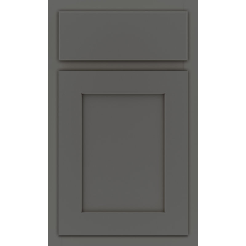 Dwelling Value Claredon Door Sample, Cape Gray, Manufactured Wood