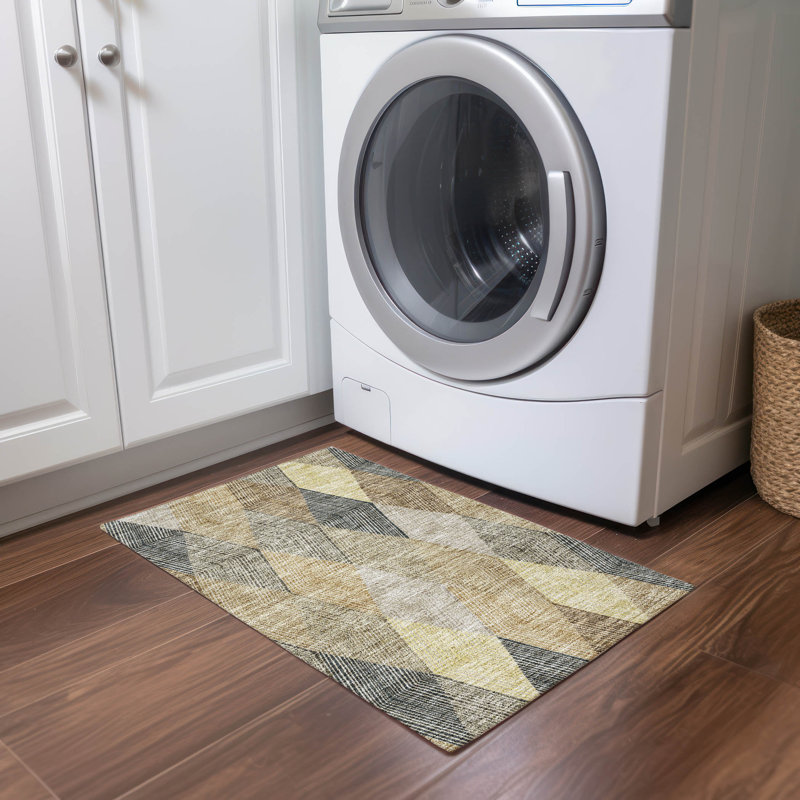 Tapis Aquaisha avec envers antidérapant, Rectangle 1 pi 8 po x 2 pi 6 po