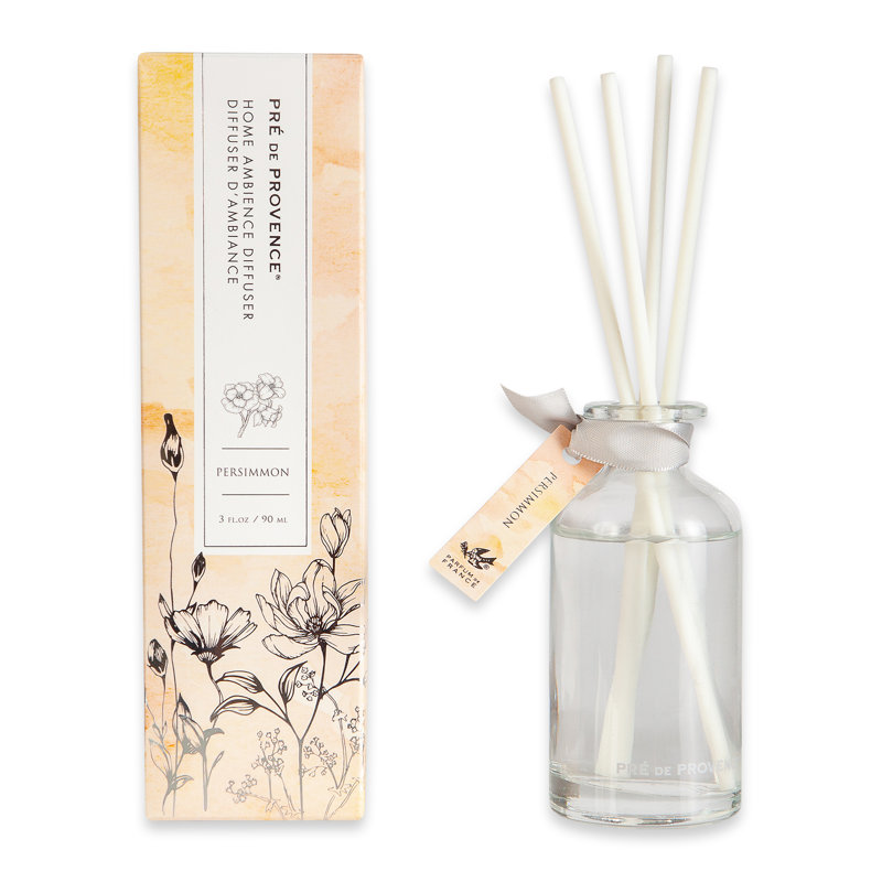 Yellow Persimmon Reed Diffuser with 5 Sticks