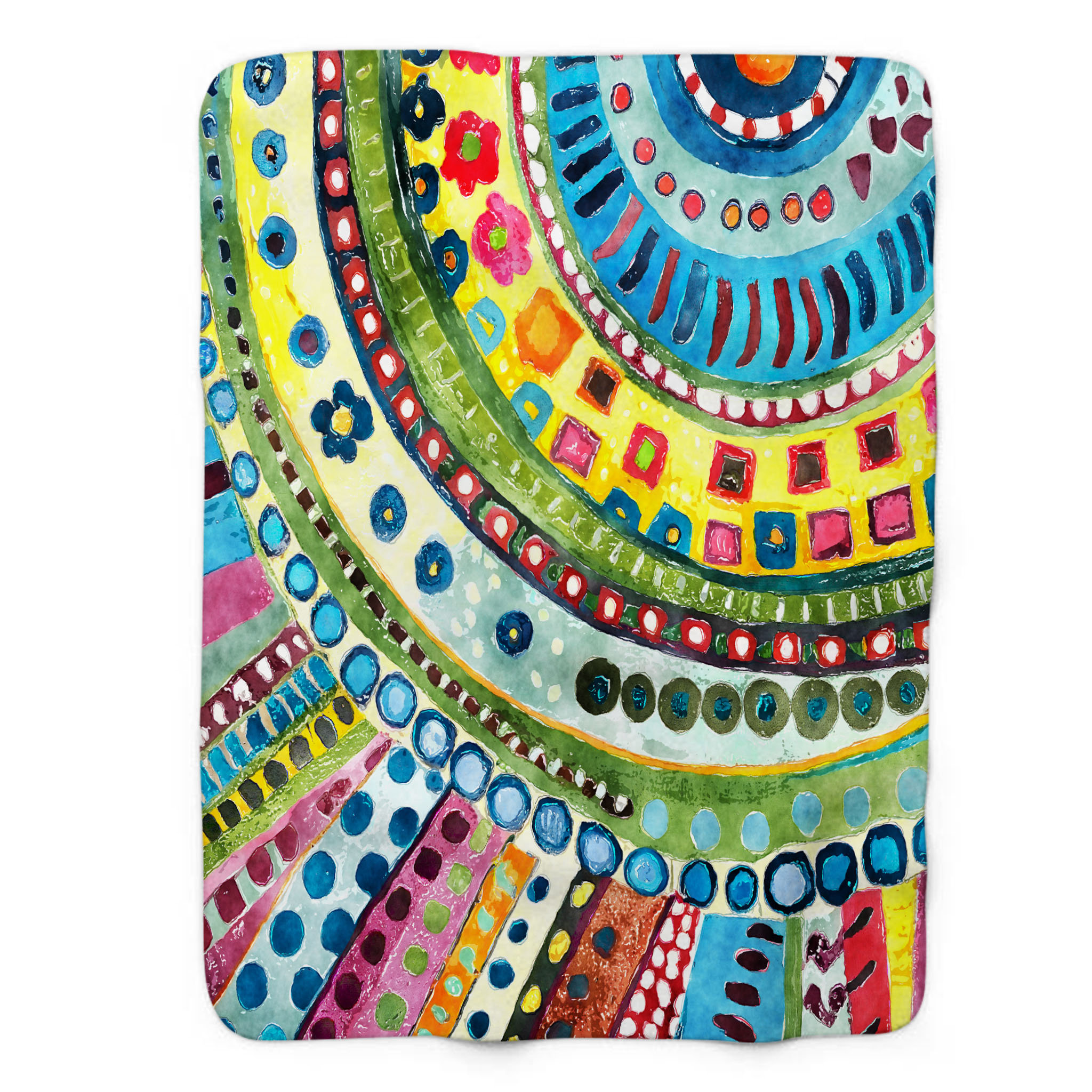 Wazelength Patterns MentionedYou Whimsical Wavelength Pattern Throw Blanket | Wayfair