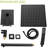 Matte Black Shower Head - 10 Inch Dual With Rainfall And Handheld, 1.8 Gpm, Stainless Steel, Wall Mounted, User- Interface Black, Handheld Shower, Water Control Valve Included