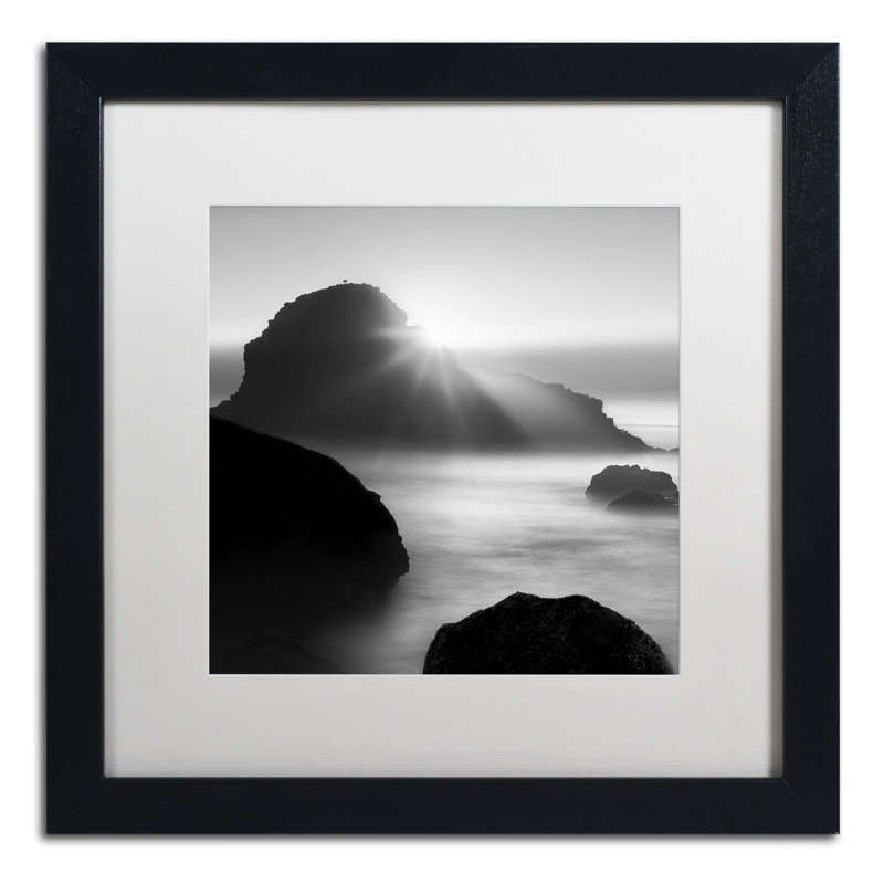 «Long Sunset at Indian Beach» par Moises Levy - reproduction de photo sur toile encadrée, H 18 po x l 18 po x P 0,75 po