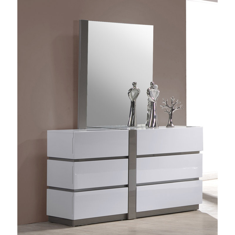 Miroir rectangulaire pour commode Lamantia
