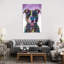 Lover Not A Fighter, Kisser Not A Biter by Dean Russo - Wrapped Canvas Print-56675211-112553591