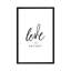 « love is patient », art textuel sur toile-72222043-72222037-32895839