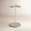 Ciro Metal & Mirrored Side Table-1074595654