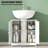 Stylish Pedestal Sink Storage Cabinet-1294734360