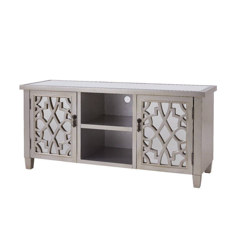 Litzy Unfinished Corner TV Stand for TVs up to 50"