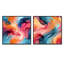 Coreyon - Ensemble de 2 reproductions d'art abstrait-102574883-102574884