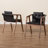 17.9'' H Tufted Faux Leather Upholstered Armchair-718519014