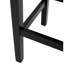 Kd Backless Counter Stools  2 Pcs , Grey. Cozy Fabric Seat Component, Wood Construction. Elevates Home . 15"D X 18.13"W 25.75"H Smooth Trait,