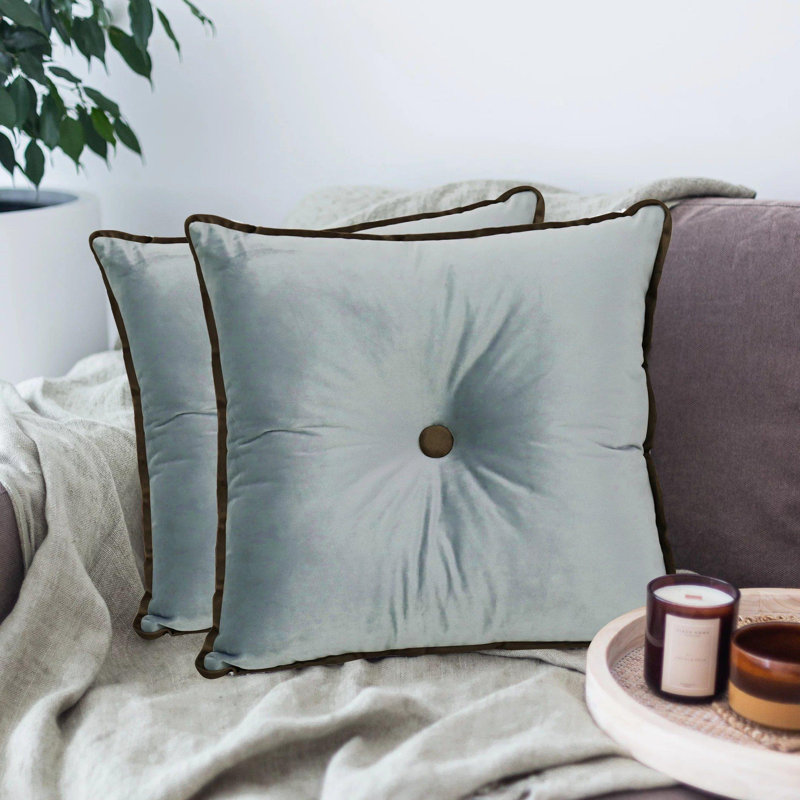 Square Cushion, Grey