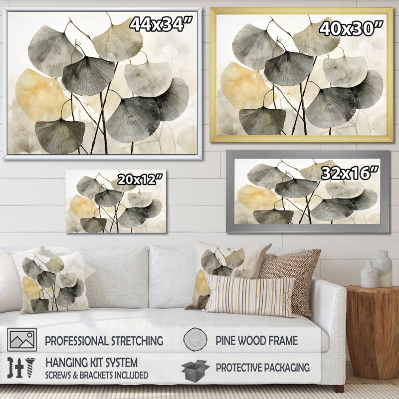 Asian Art Pansies Flowers III, reproduction d'art sur toile, H 30 po x l 40 po x P 1,5 po, Cadre flottant doré