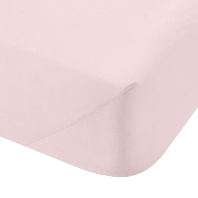 200 Thread Count Cotton Percale Fitted Sheet
