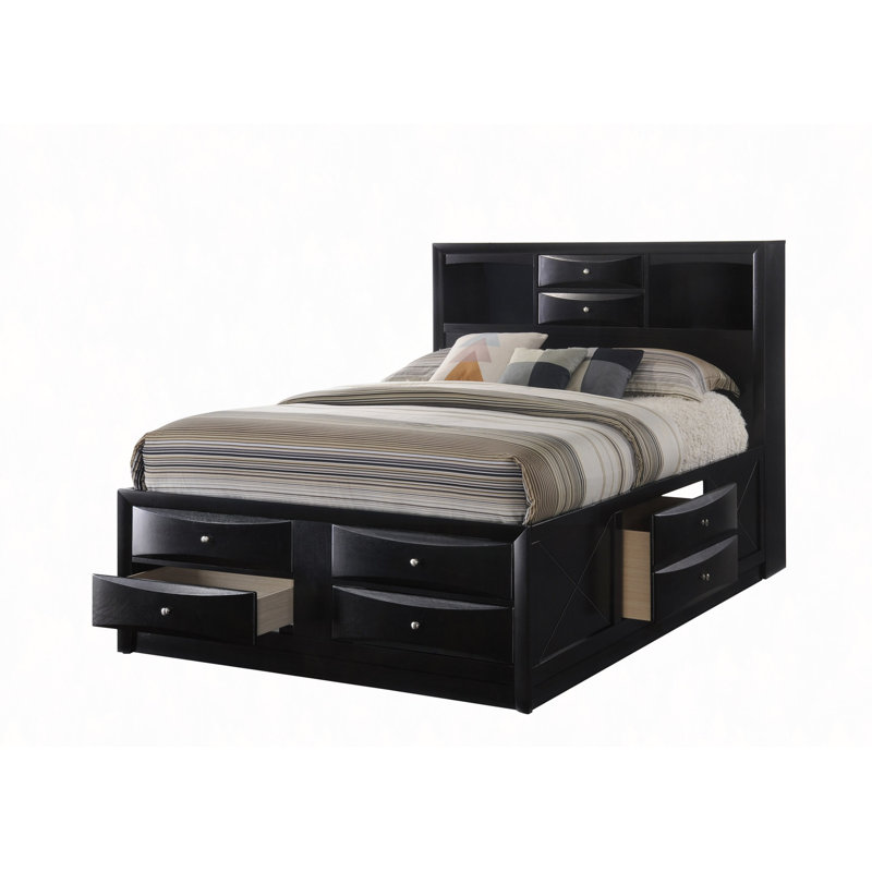 Mobilier de chambre à coucher 1pc, Noir