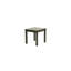 Noyer / brun élégant ensemble de tables basses 3 pièces 1 table basse et 2 tables de bout Mobilier de salon-1689871846-1689871845