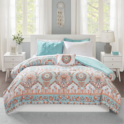 Ensemble d'édredon simple avec draps