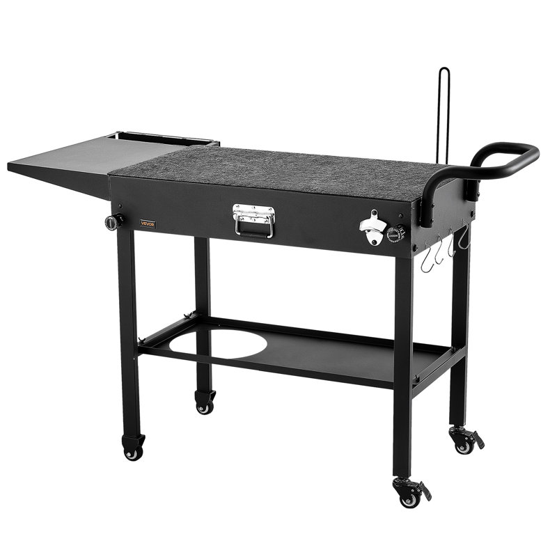 Outdoor Grill Cart, 98cm H x 128cm W x 59cm D