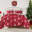 Ensemble de couvre-lit pour grand lit 3 pièces Greenland Home Fashions Peppermint Party, 90 x 90 po-100247440-106871645