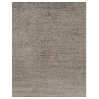 Rug & Kilim’S Oversized Modern Textural Rug In Brown, Gray And Beige Striae