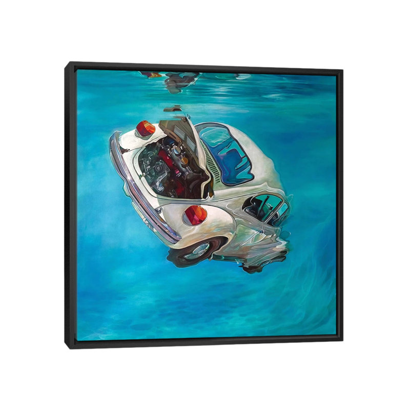 Itaparica by Marcello Petisci - Print on Canvas, 45.72 cm H x 45.72 cm W, Black Framed