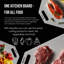 Antibacterial Cutting Boards REZATTO Granito RZT-06