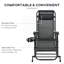 2 chaises berçantes d'extérieur, chaise berçante inclinable pliable-320971747