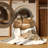 Machine Washable Osckar Capybara Rainforest Minimalist Ombre Rug in Beige – Beige Binding-399856882
