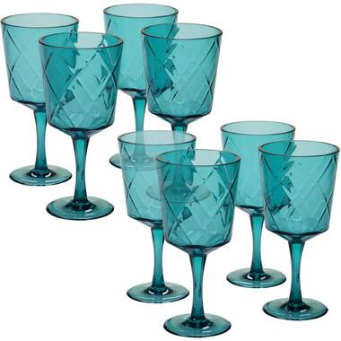 Certified International 20 Ounce Diamond Acrylic Tumblers - 8 ct