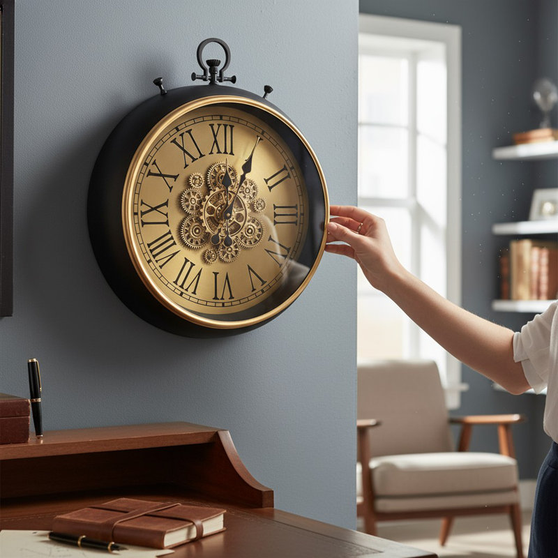 Metal Wall Clock