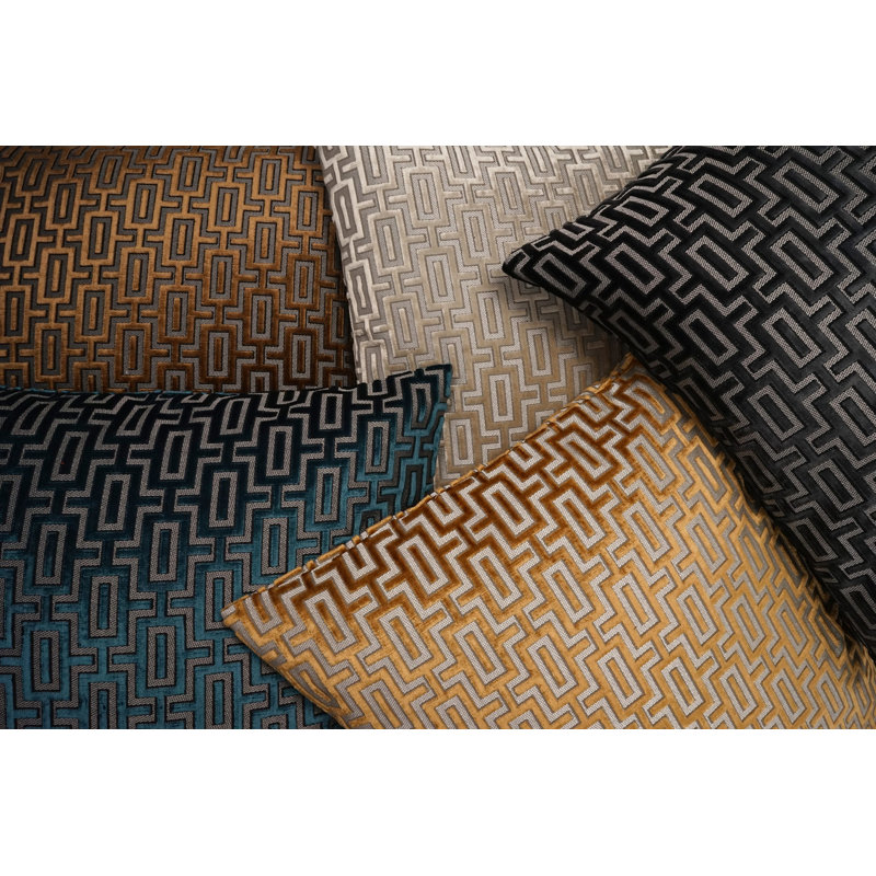 Bergman Pillow Cover & Insert, Topaz, Square 24"