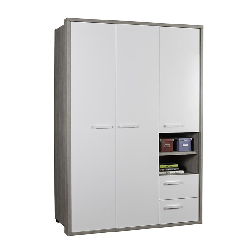 Mipiace 3 Door Manufactured Wood Wardrobe