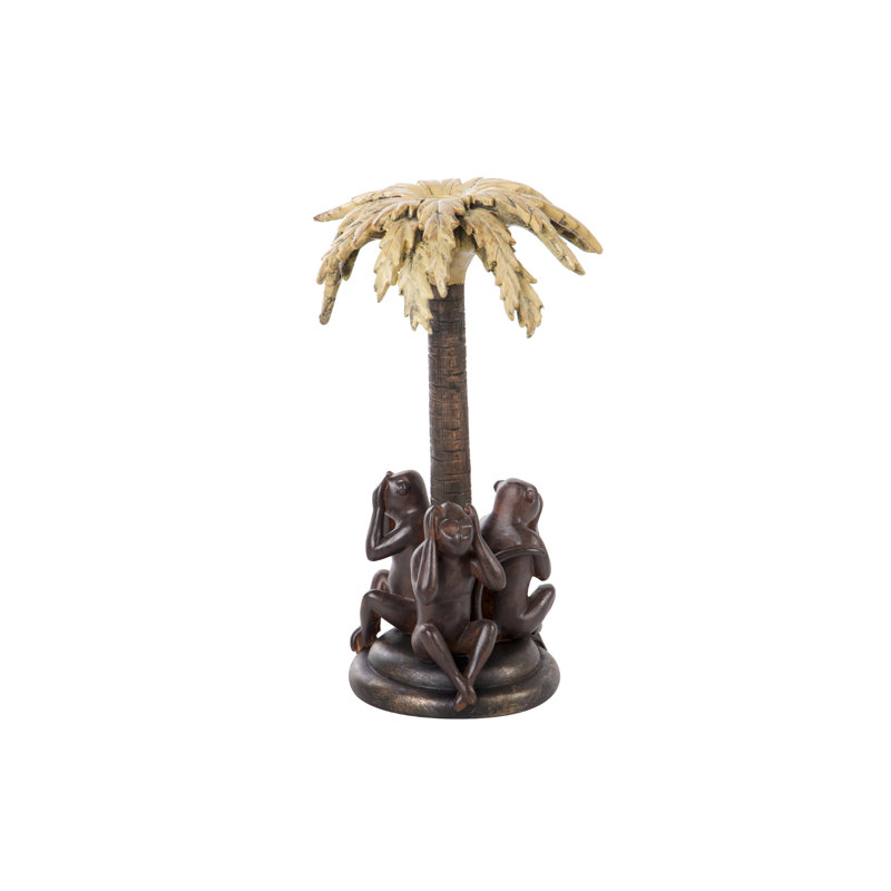 Resin Tabletop Candlestick