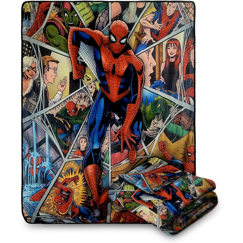 Jeté pour enfants Bazillion Dreams Marvel Spiderman