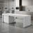 110"W Large Kitchen Island Lift Table