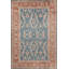 Tapis décoratif bleu marocain en polyester tissé à la machine-1677718019