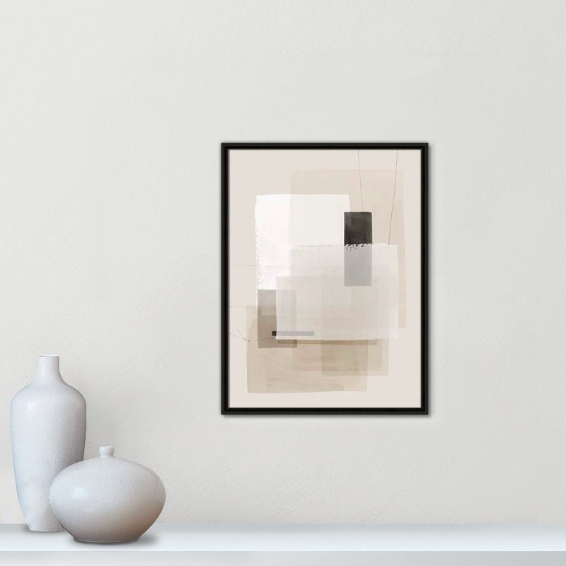 «Mystical Momentum II» par Hazel J, Pas de tapis, Cadre flottant espresso, H 25,5 po x l 19,5 po x P 2 po