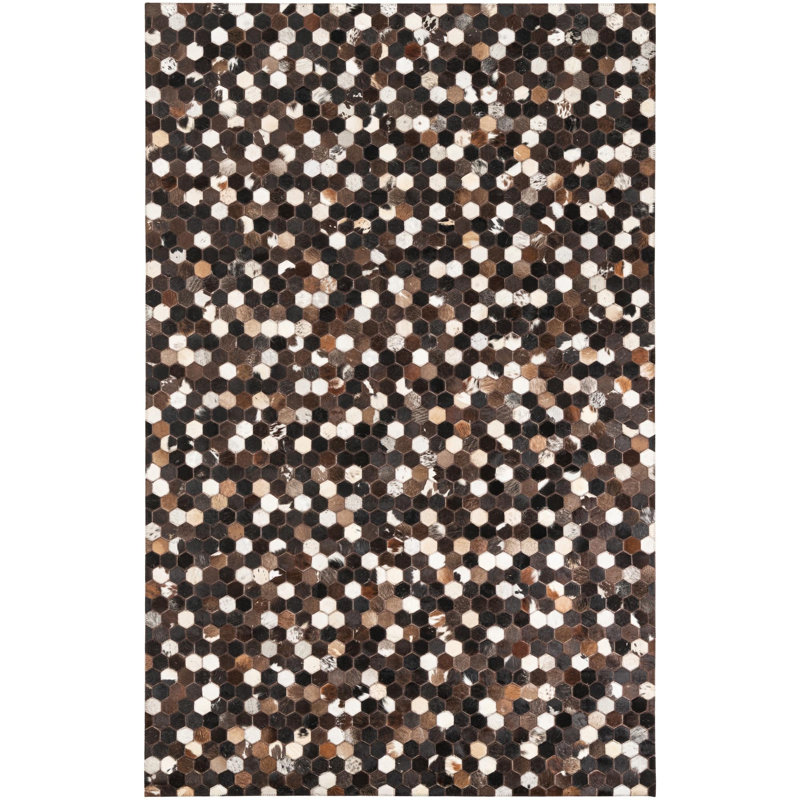 Jed Dark Brown Rug