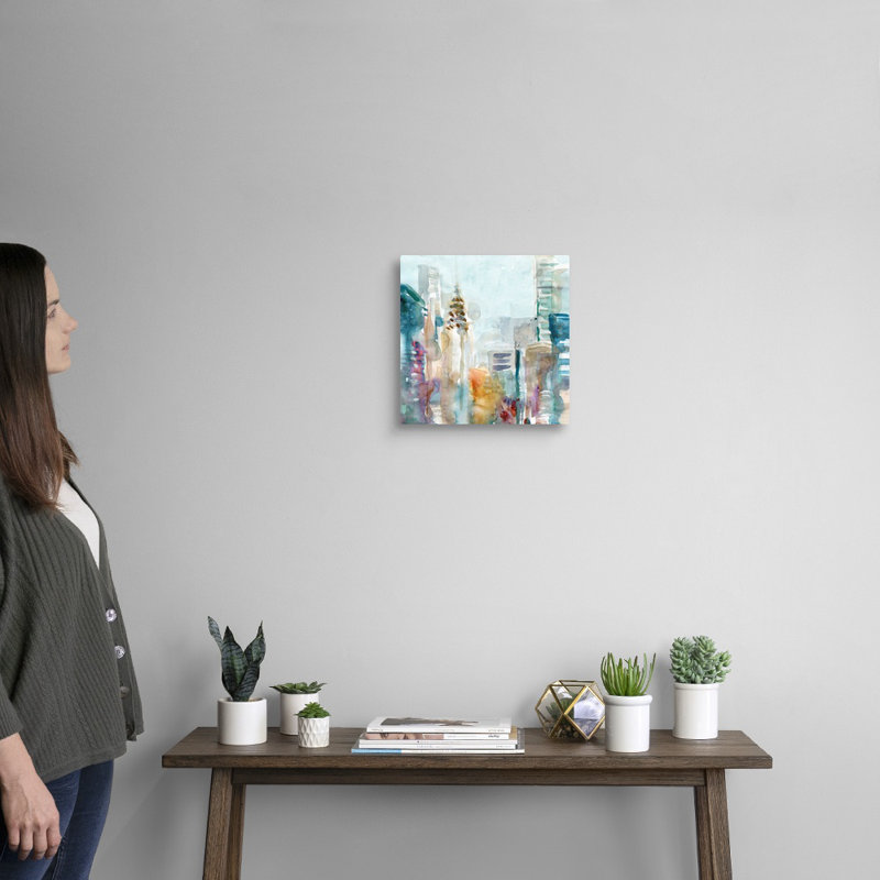 Spectrum NYC - Peinture sur toile, Toile tendue, H 12 po x l 12 po x P 1,25 po