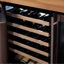23.88'' 45 Bottle Single Zone Built-in Wine Refrigerator with Panel Ready Door