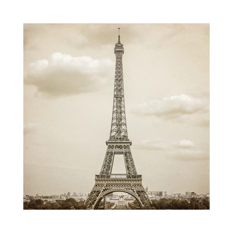 Streets Of Paris 2 by Kimberly Allen - Wrapped Canvas Gallery-Wrapped Canvas Giclée, 45.72cm H x 45.72cm W x 1.905cm D