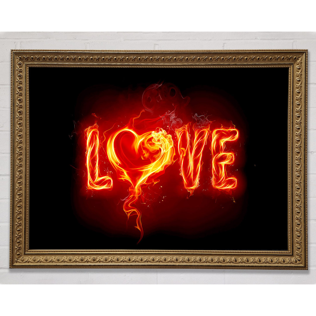 Flammen der Liebe - Druck