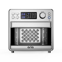 Ventray Convection Countertop Oven Master, 26qt Digital Controlled Electric Air Fryer Toaster - Silver