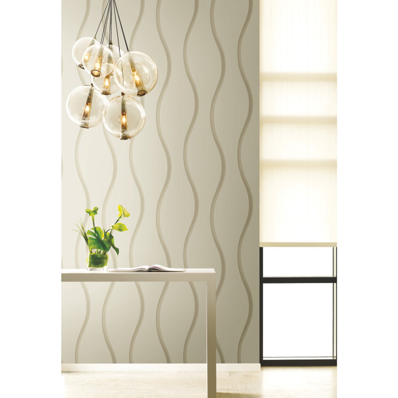 Abstract Wallpaper Roll by Candice Olson, Neutral