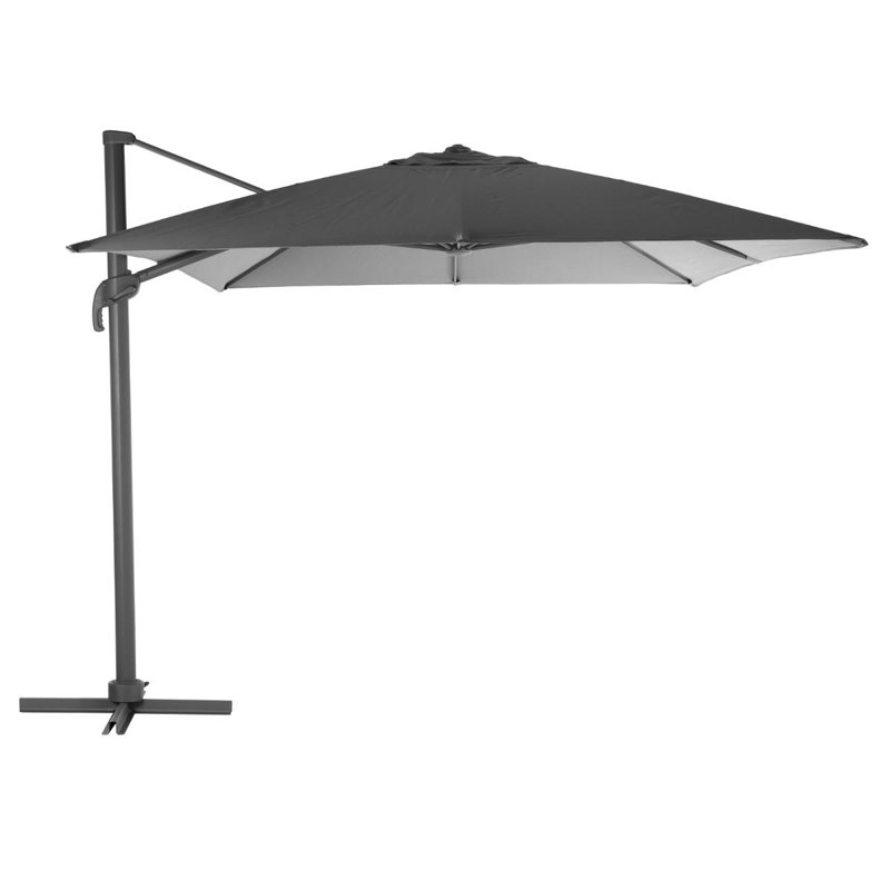 Andreous 300cm Cantilever Parasol, Black