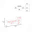 Tablette flottante moderne avec 5 tablettes murales