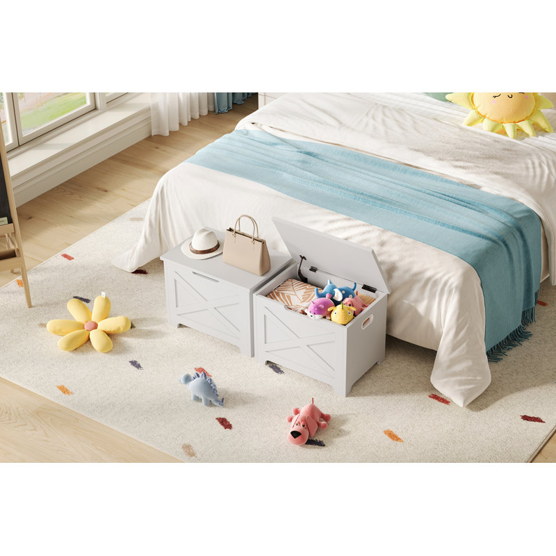 Lily Manor Underbed Storage, White